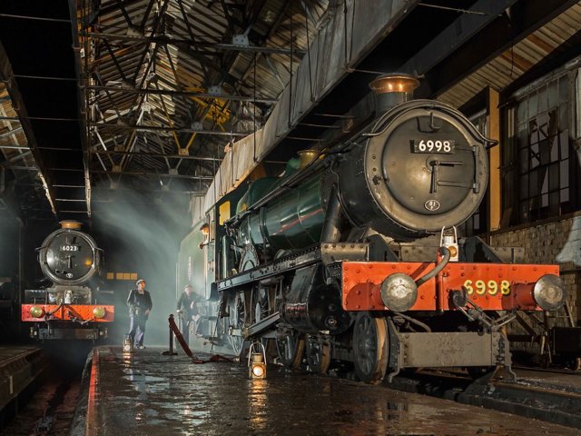 Join us for a day of 9F steam action at the Mid-Hants Railway with 92212 on both goods and passenger, Friday 15th March 2019