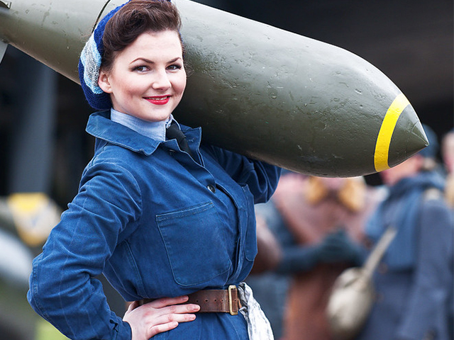An afternoon & evening of re-creating period war air base scenes in the heart of Lincolnshire